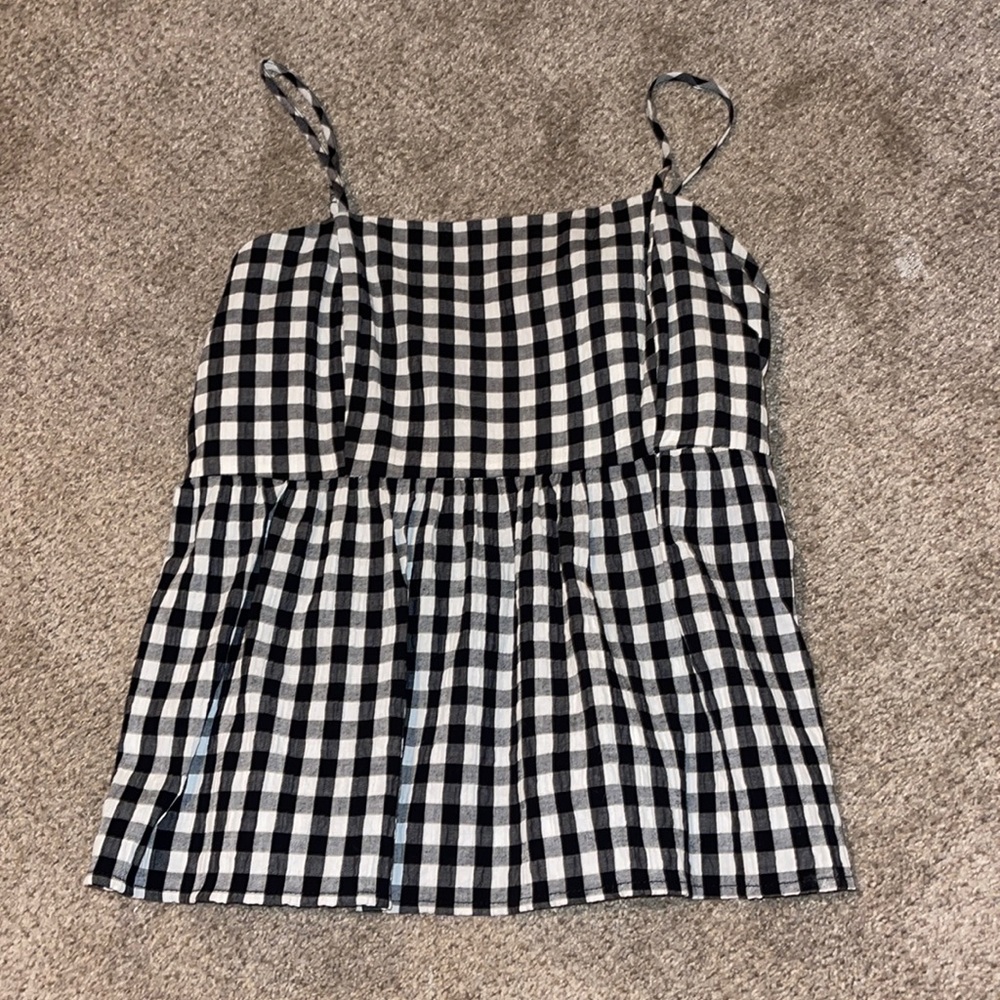 Target top, checkered, size small